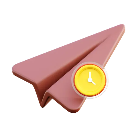 Massage Send  3D Icon