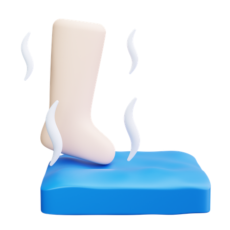 Massagem nos pés  3D Icon