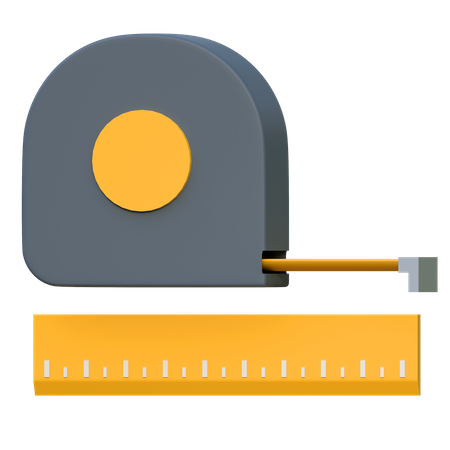 Maßband  3D Icon