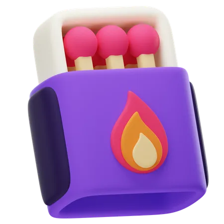 Match box  3D Icon