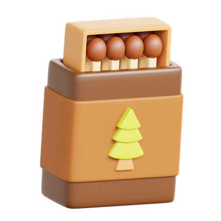 Match Box  3D Icon