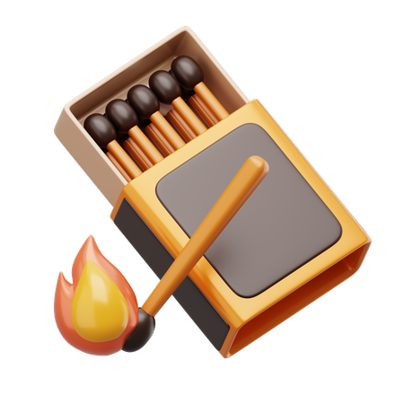 Match Box  3D Icon