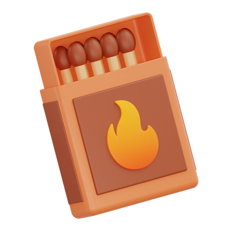 Match Box  3D Icon