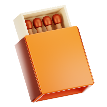 Match box  3D Icon