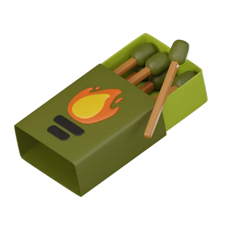 Match Box  3D Icon