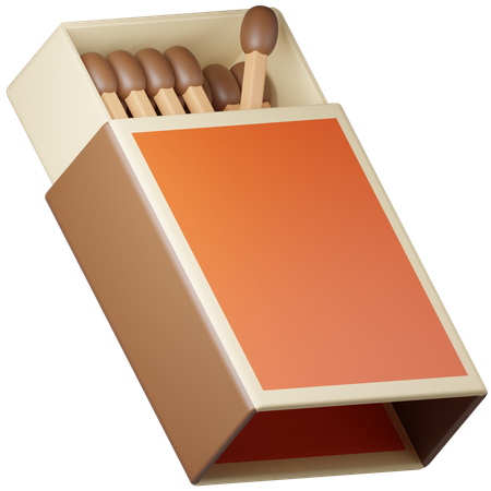 Match Box  3D Icon