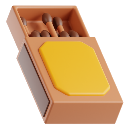 Match Box  3D Icon