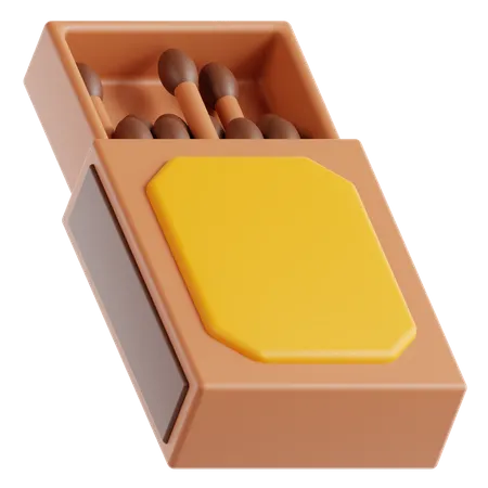 Match Box  3D Icon