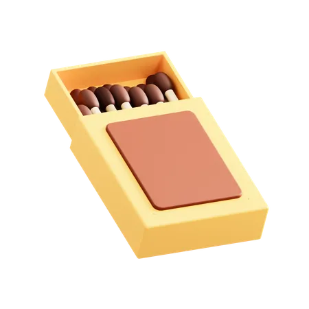 Match Box  3D Icon