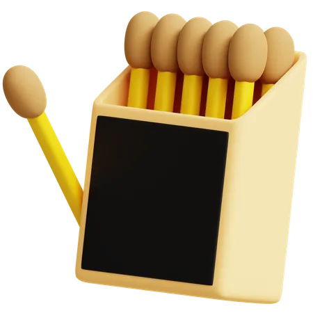 Match Box  3D Icon