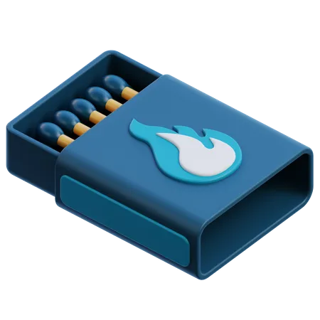 Match Box  3D Icon