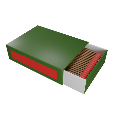 Match Box  3D Icon