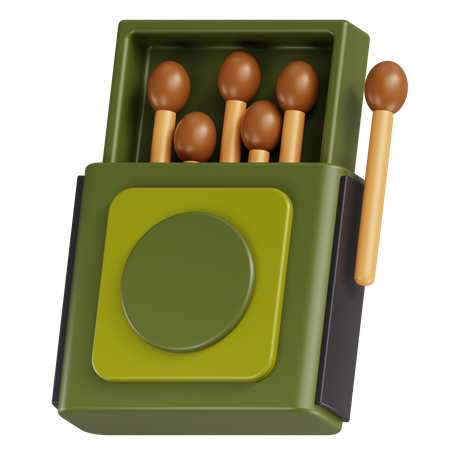 Match Box  3D Icon
