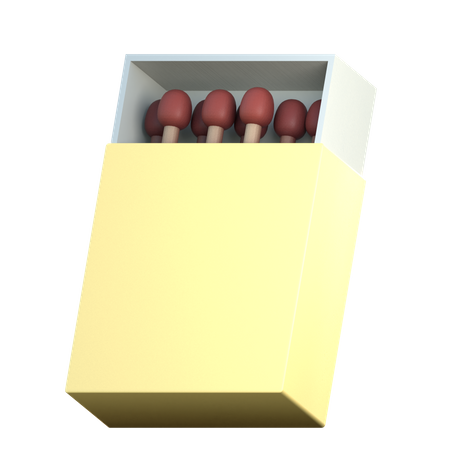 Match Box  3D Icon
