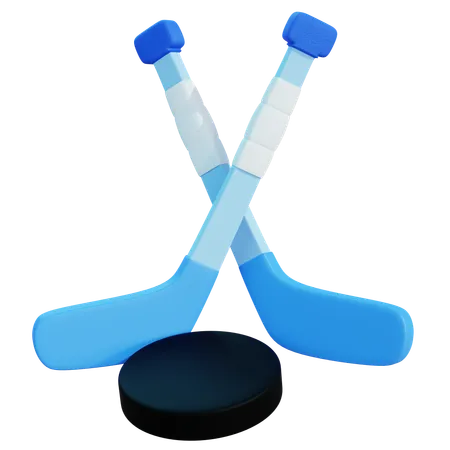 Match de hockey  3D Icon