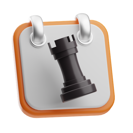 Match d'échecs  3D Icon