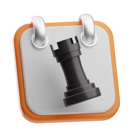 Match d'échecs  3D Icon