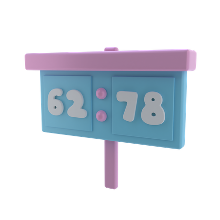 Match Score  3D Icon