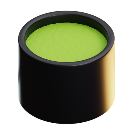 Chá Matcha  3D Icon