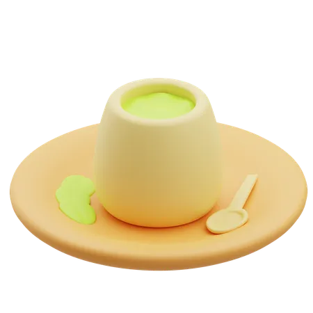 Chá Matcha  3D Icon