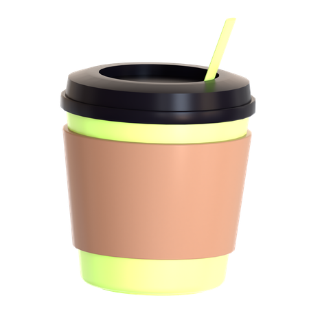 Matcha Drink  3D Icon