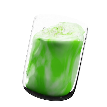 Matcha Latte  3D Icon