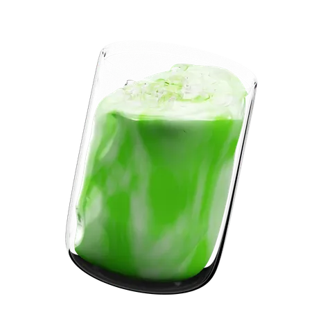 Matcha Latte  3D Icon