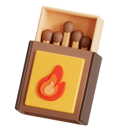 Matchsticks For Fire 3D Icon
