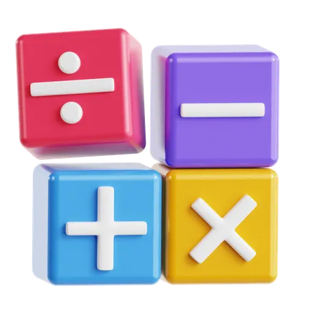 Matemática  3D Icon