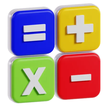 Matemática  3D Icon