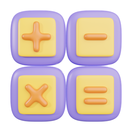 Matemática  3D Icon