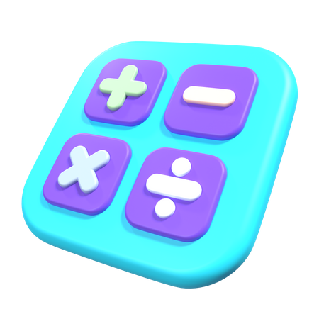 Matemática  3D Icon