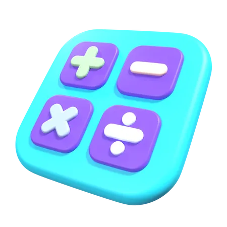 Matemática  3D Icon