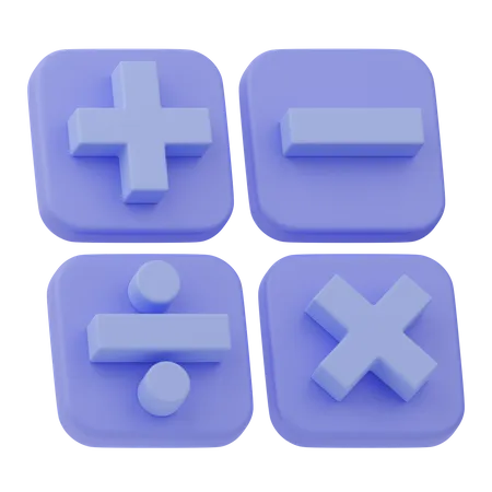 Matemática  3D Icon