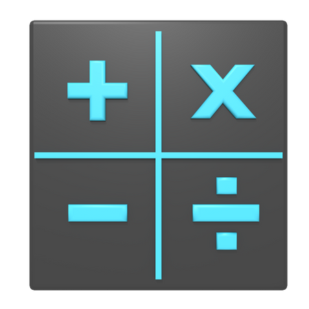 Matemáticas  3D Icon