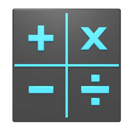 Matemáticas  3D Icon