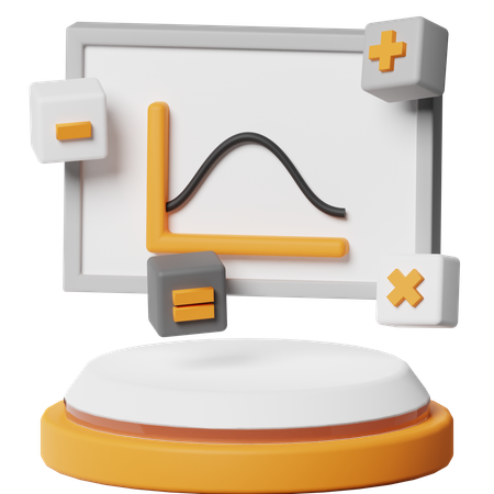 Matemática  3D Icon