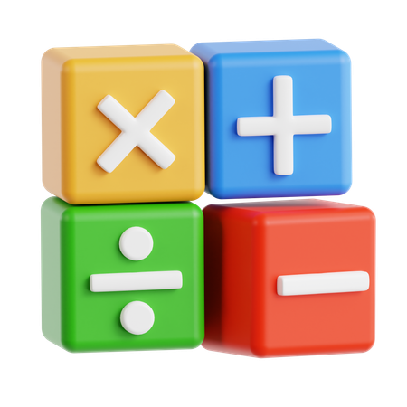 Matemáticas  3D Icon