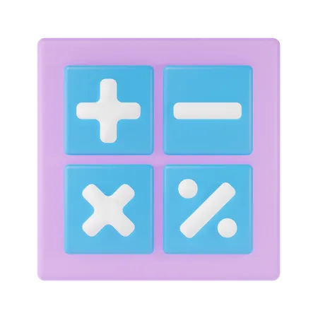 Matemáticas  3D Icon