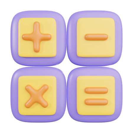 Matemáticas  3D Icon