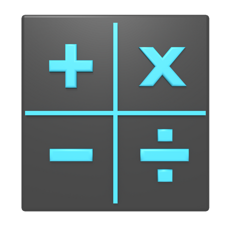 Matemáticas  3D Icon