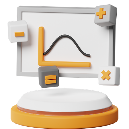 Matemáticas  3D Icon