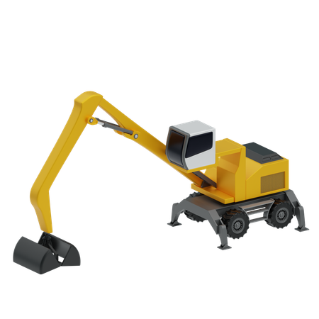 Material handler  3D Icon