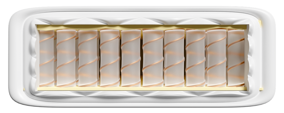 Structure du matelas en feuille  3D Icon
