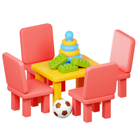 Jardin d'enfants  3D Icon