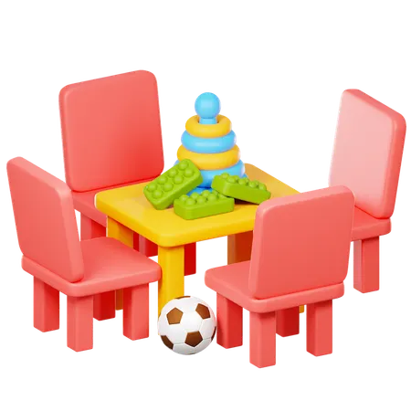 Jardin d'enfants  3D Icon