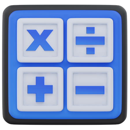 数学  3D Icon