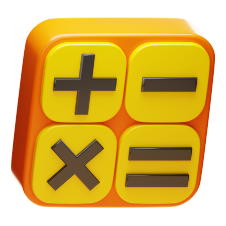 Math  3D Icon