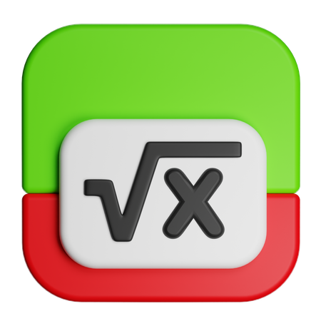 Math  3D Icon
