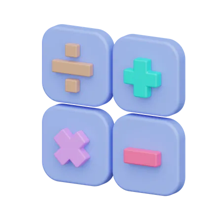 Math  3D Icon